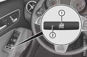 Kindersicherung für Seitenfenster im Fond